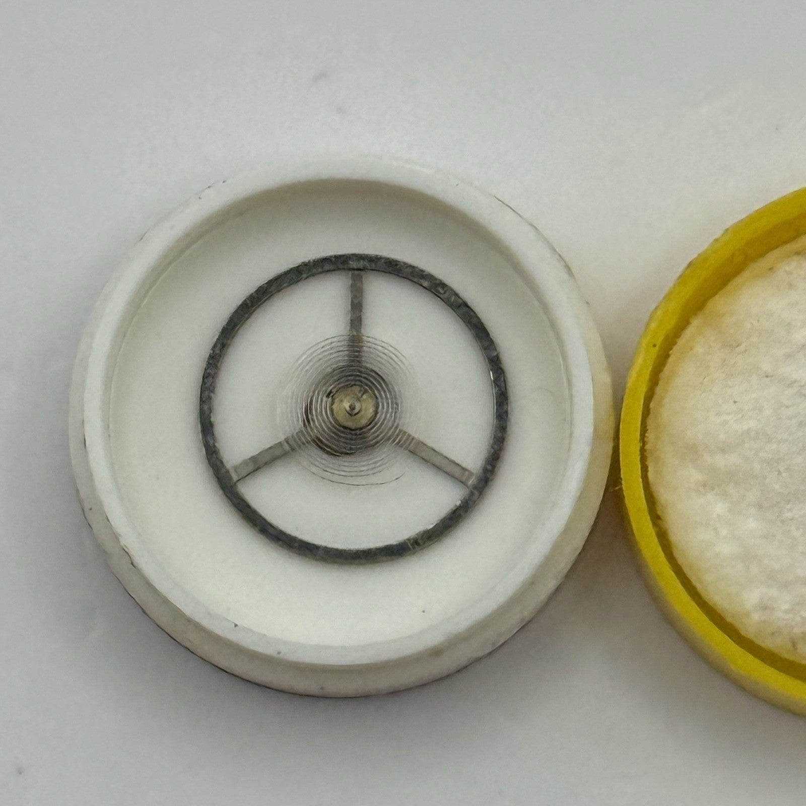 EB 8381 8391-66 Balance Wheel Complete And Spring Watch Movement Parts NOS