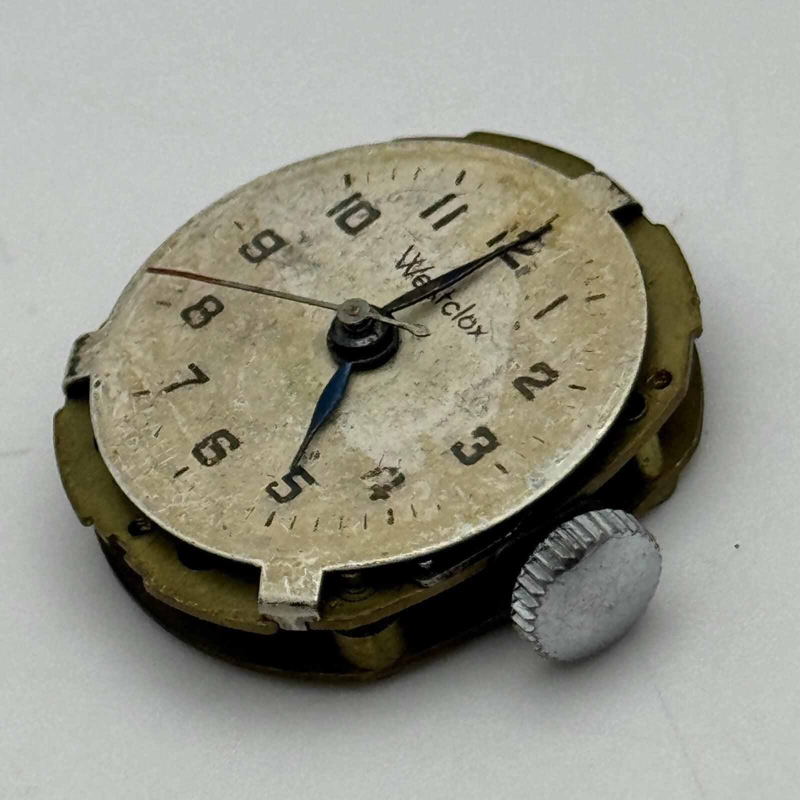 20.8mm Westclox Sweep Seconds Hand UK Made Manual Wind Watch Movement PARTS