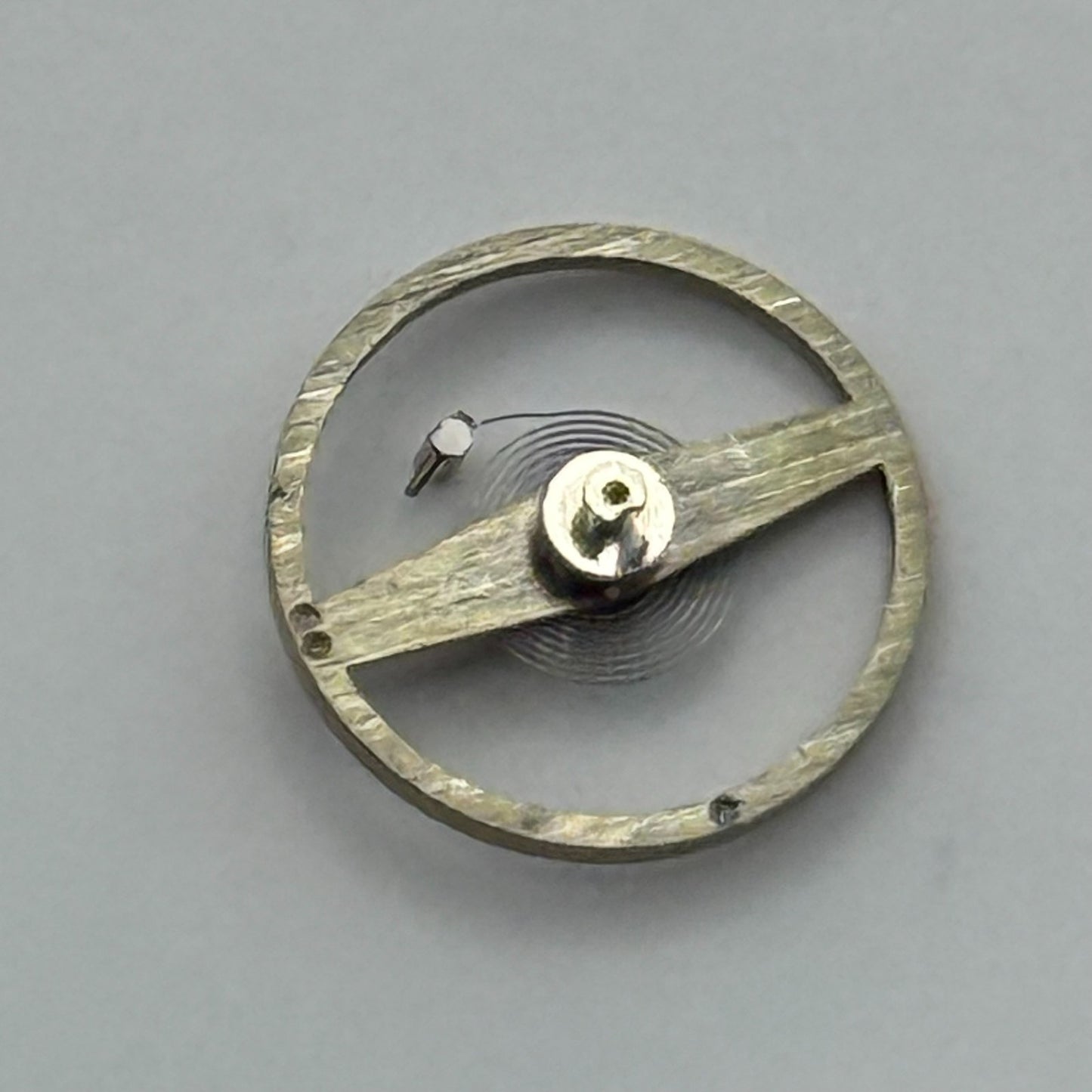 Amida 580 585 Balance Wheel Complete And Spring 1389 Watch Movement Parts NOS
