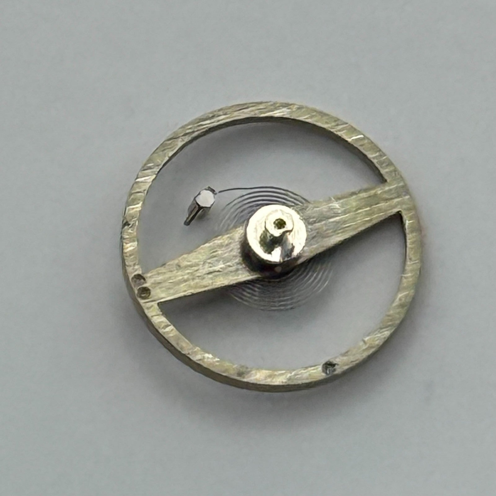 Amida 580 585 Balance Wheel Complete And Spring 1389 Watch Movement Parts NOS