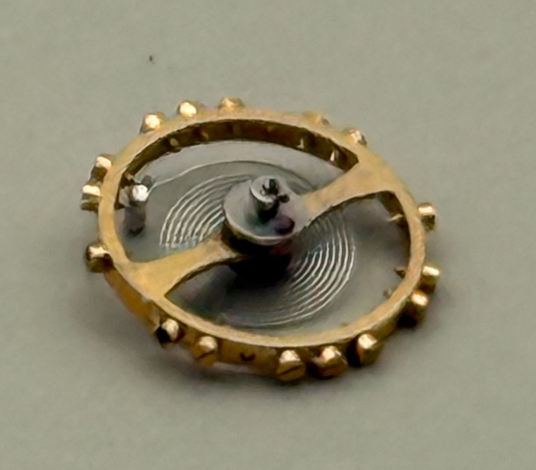 AS 976 1012 Balance Wheel Complete And Spring Inca 532 M Watch Movement Parts