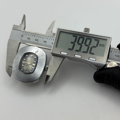 36mm Men’s Vintage Cronel Shock Protected Date Dial Swiss Watch PARTS REPAIR