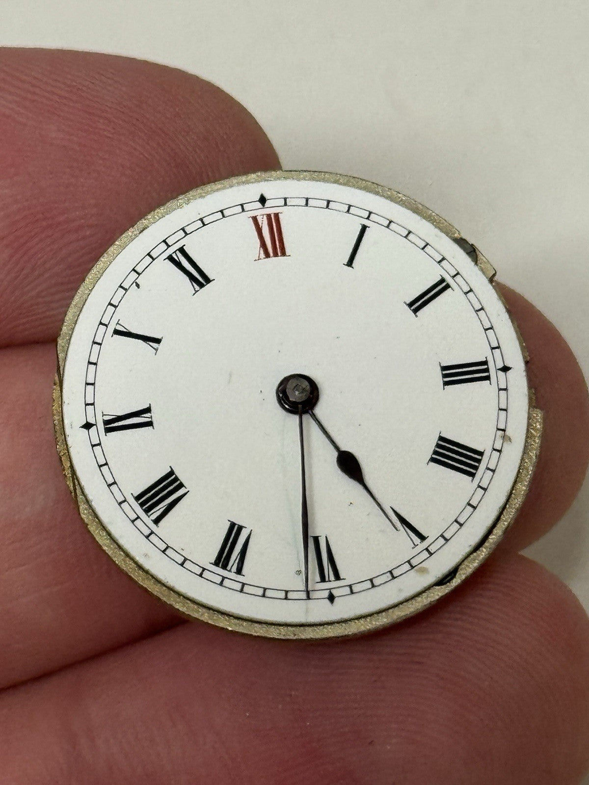 24.3mm Rolex Rebberg Depose 7 Jewels Vintage Antique Watch Movement PARTS REPAIR