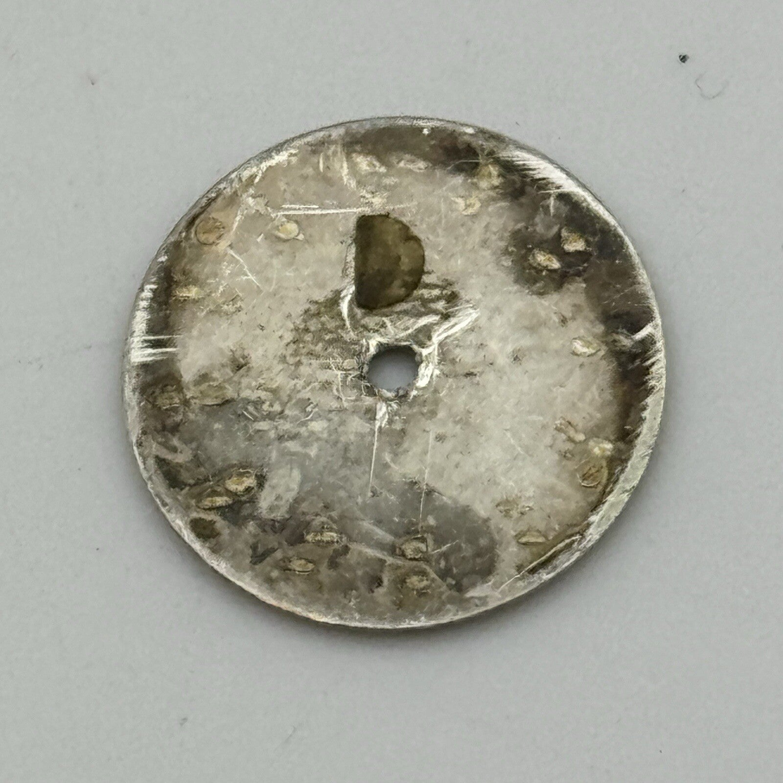 16.4mm Circular Omega De Ville Quartz Ladies Wristwatch Dial Spares Parts Swiss
