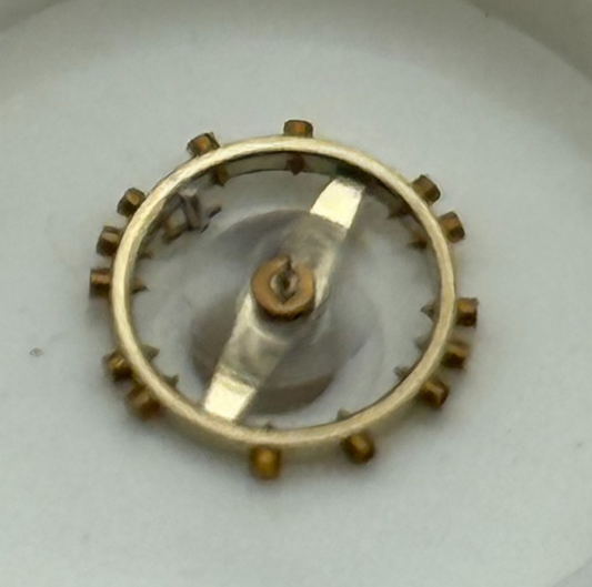 AS 976 1012 Balance Wheel Complete And Spring  532 M Watch Movement Parts NOS