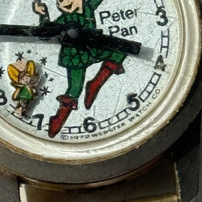 25mm Vintage 1972 Peter Pan Webster Watch Co Swiss Manual Wind PARTS / REPAIR