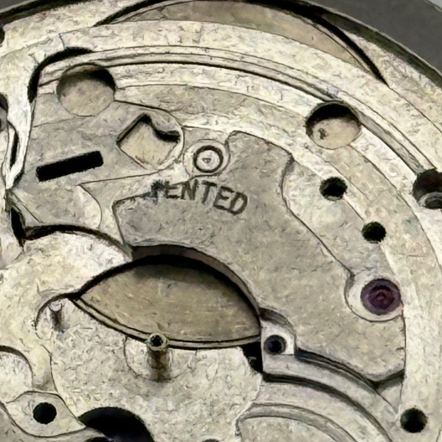 Eterna 1489K Watch Movement Automatic Vintage Incomplete Parts Repair 29.3mm