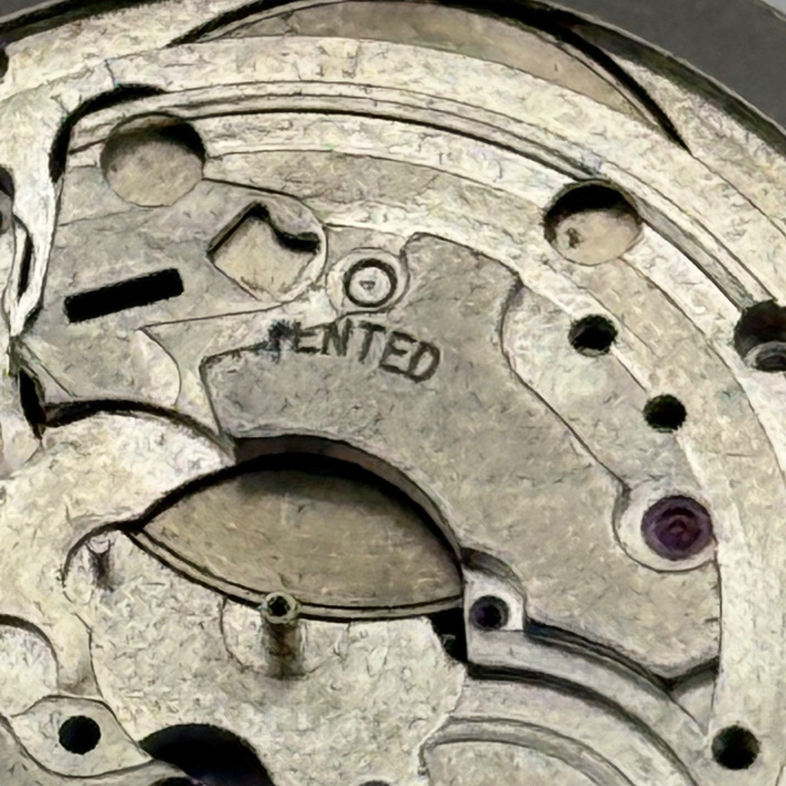 Eterna 1489K Watch Movement Automatic Vintage Incomplete Parts Repair 29.3mm