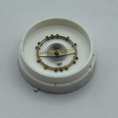Felsa 4000 Balance Wheel Complete And Spring  965 M Watch Movement Parts NOS
