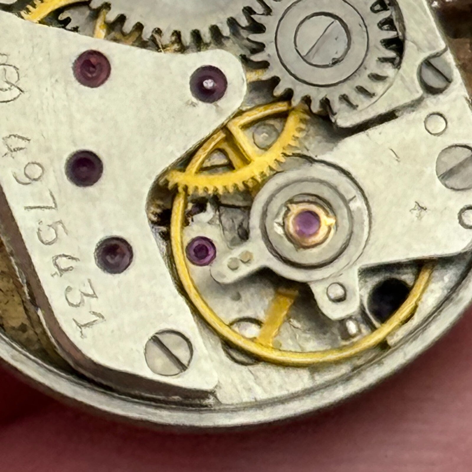 13.5mm Ladies Sekonda Cal 1601 Soviet Manual Wind Watch Movement Vintage PARTS