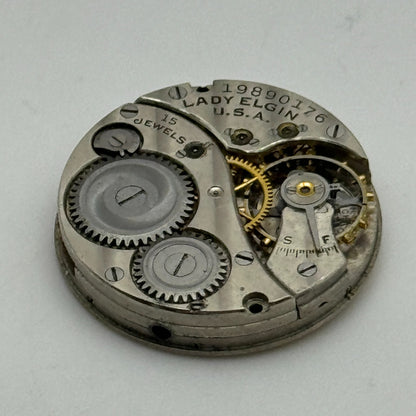 10/0s Antique Lady Elgin Grade 444 Model 4 American Watch Movement PARTS SPARE