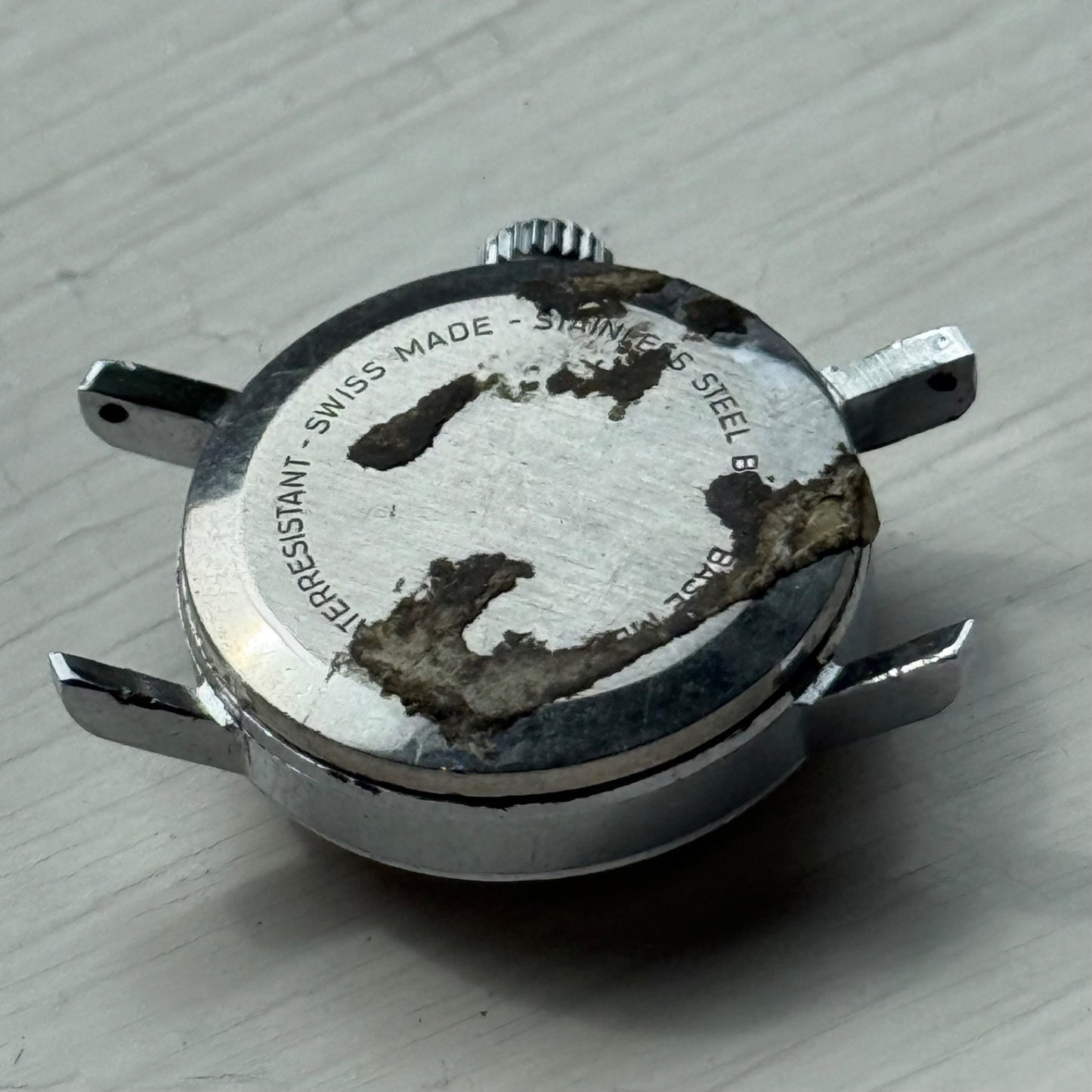 23mm Dorset Ronda Rl 9013 Shock Resistant Vintage Manual Wind Watch PARTS REPAIR