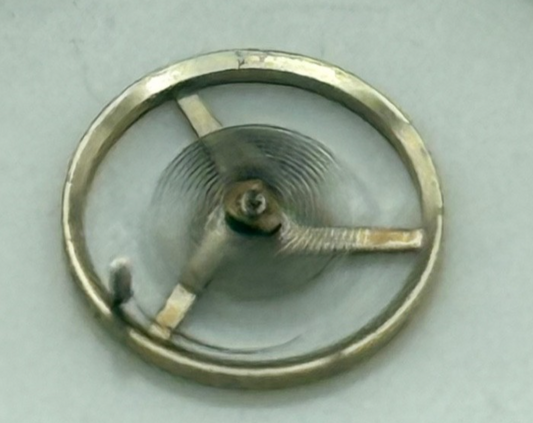 AS 1677 Balance Wheel Complete And Spring Inca 1414 M Watch Movement Parts NOS