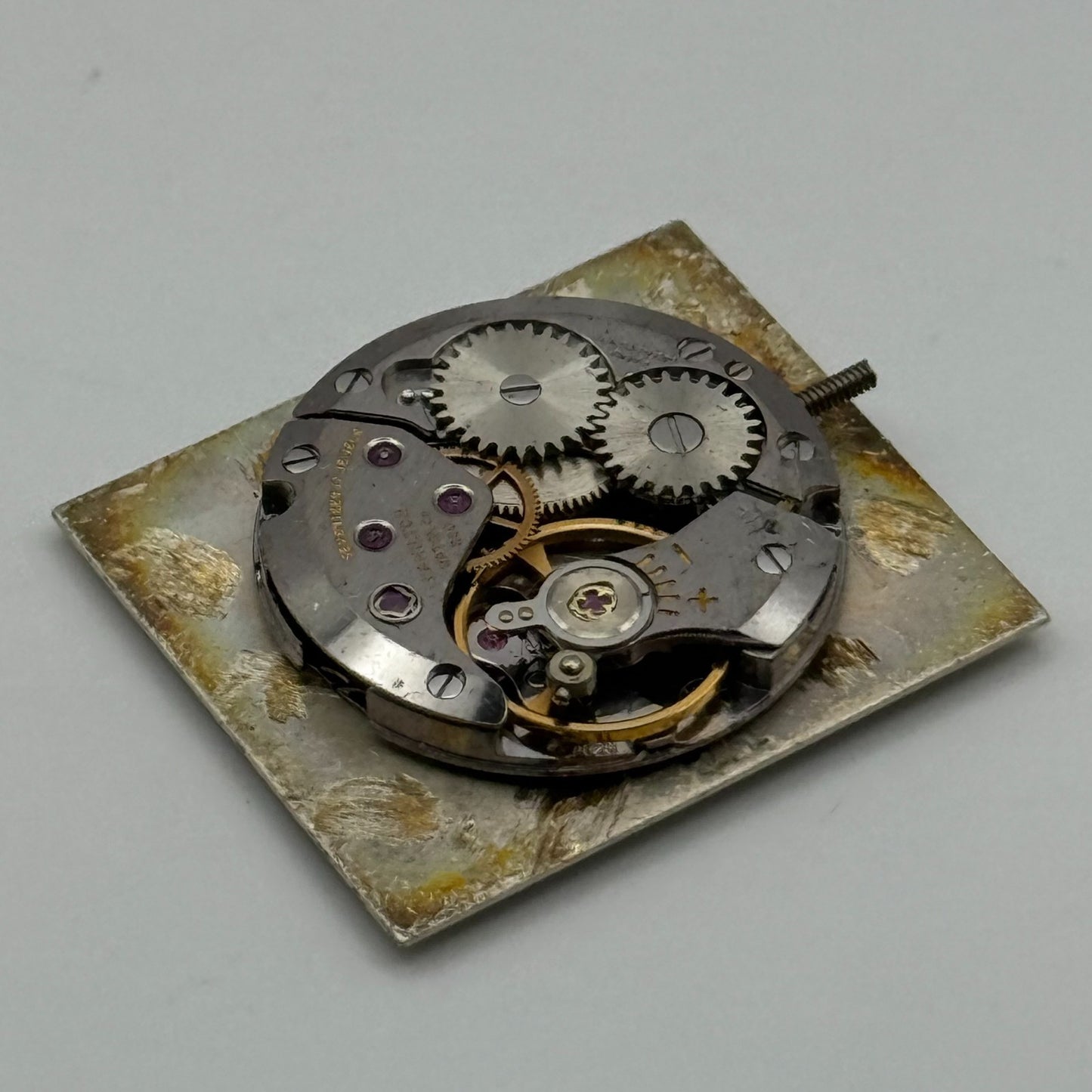 Hamilton C80 Watch Movement Manual Wind Vintage Swiss Parts Repair Spares 17.4mm