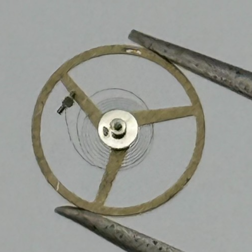 ETA 2412 Balance Wheel Complete And Spring  1413 M Watch Movement Parts NOS