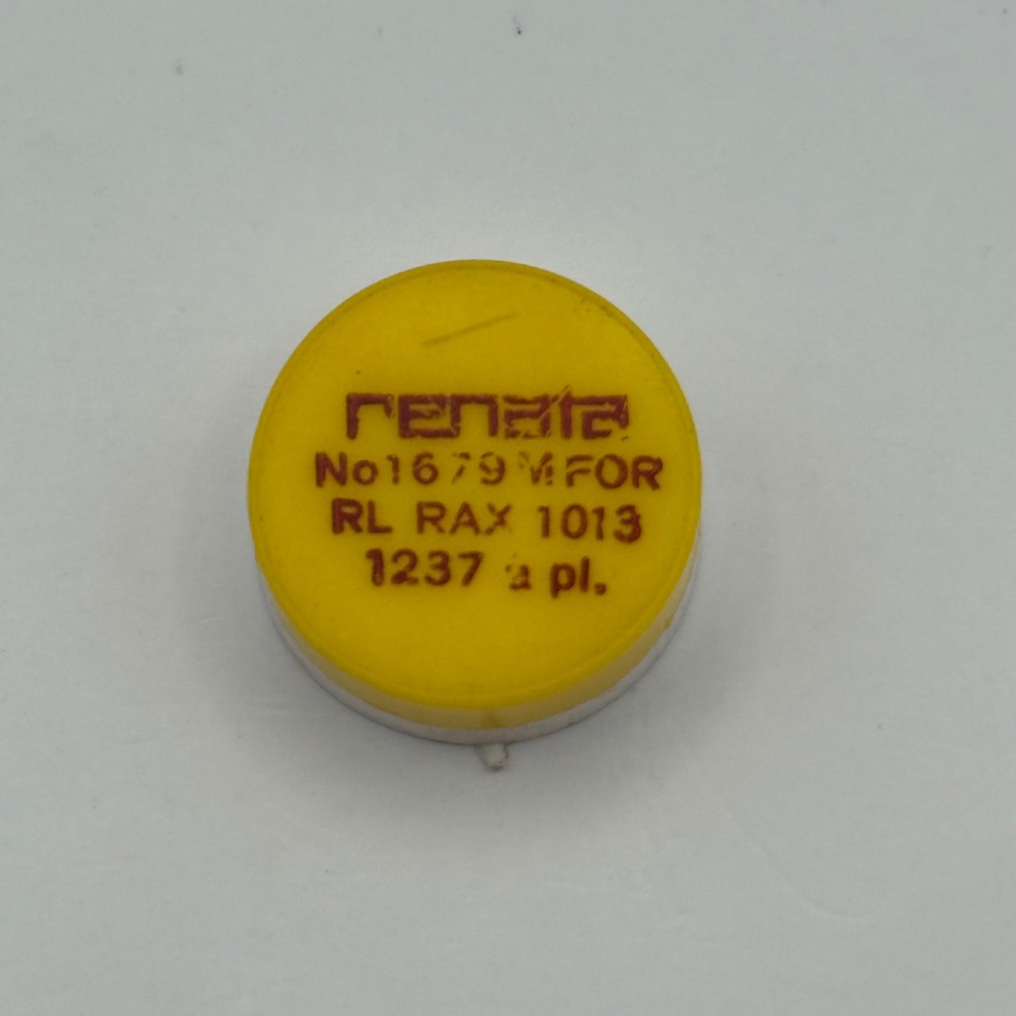 Ronda RL RAX 1013 1237 Balance Wheel Complete And Spring Watch Movement Parts