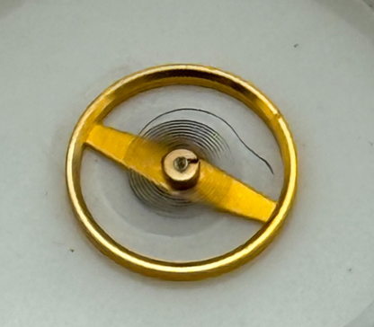 AS 976 1012 Balance Wheel Complete And Spring  29 M Watch Movement Parts 