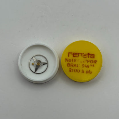 BRAC 2100 Balance Wheel Complete And Spring 9¼’’’  1852 M Watch Movement Parts 