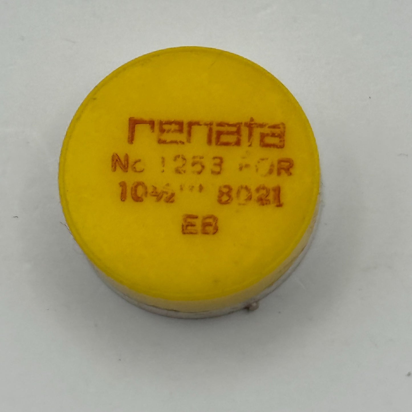 EB 8021 Balance Complete 10 1/2''' Renata 1253 Watch Movement Parts DAMAGED