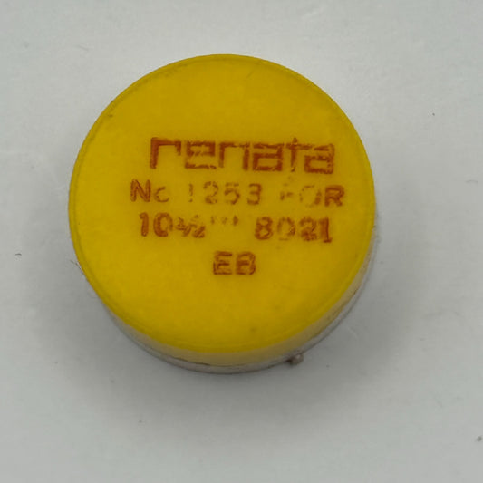 EB 8021 Balance Complete 10 1/2''' Renata 1253 Watch Movement Parts DAMAGED