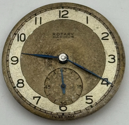 23.1mm Rotary Maximus Vertex Revue 76 Manual Wind Watch Movement Vintage PARTS