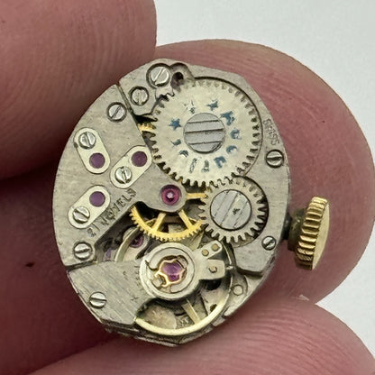 12.9mm Ladies Accurist AS 1977-2 A Schild Manual Wind Swiss Watch Movement PARTS