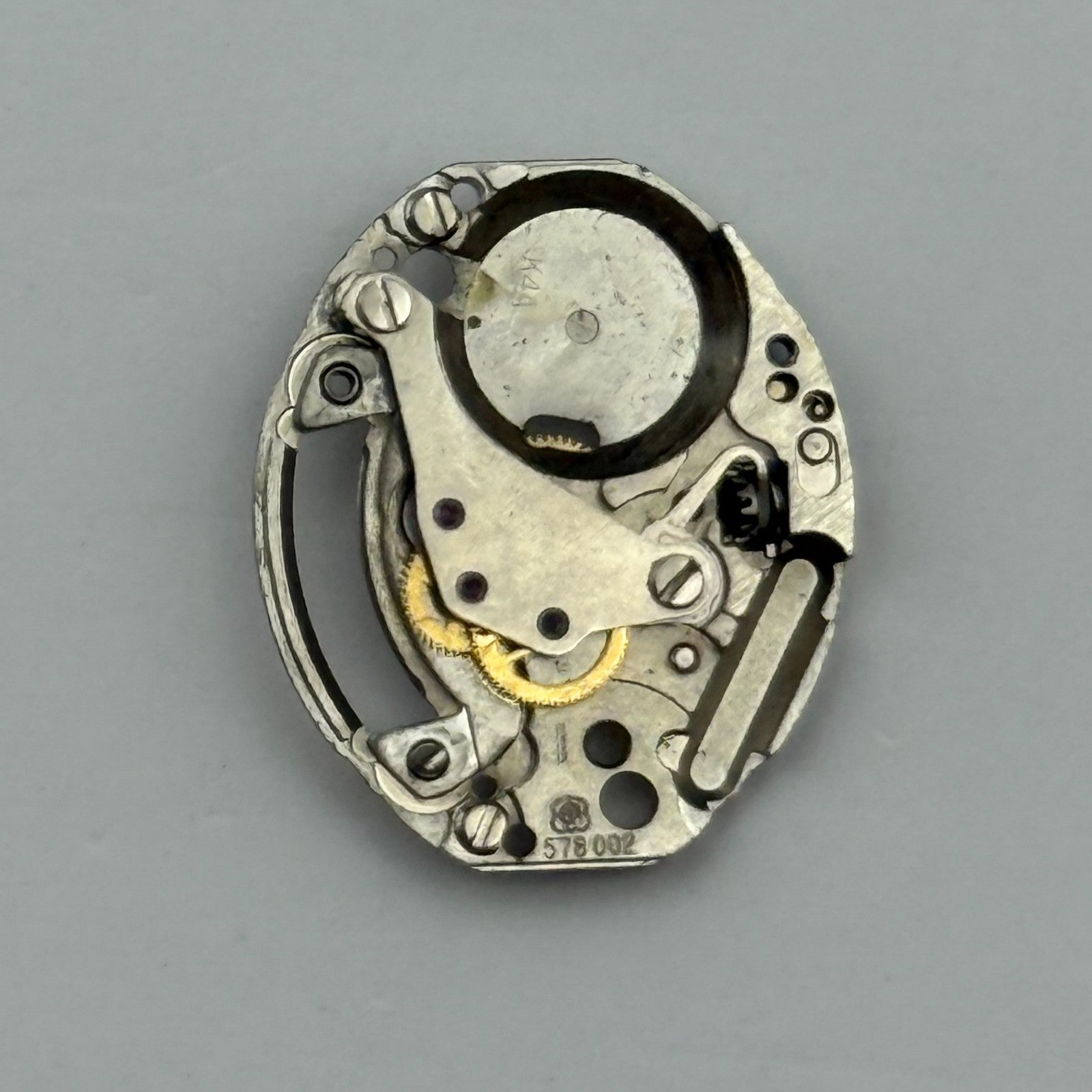 ETA ESA 578.002 Quartz Watch Movement Incomplete Swiss Ladies Vintage Parts