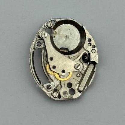 ETA ESA 578.002 Quartz Watch Movement Incomplete Swiss Ladies Vintage Parts