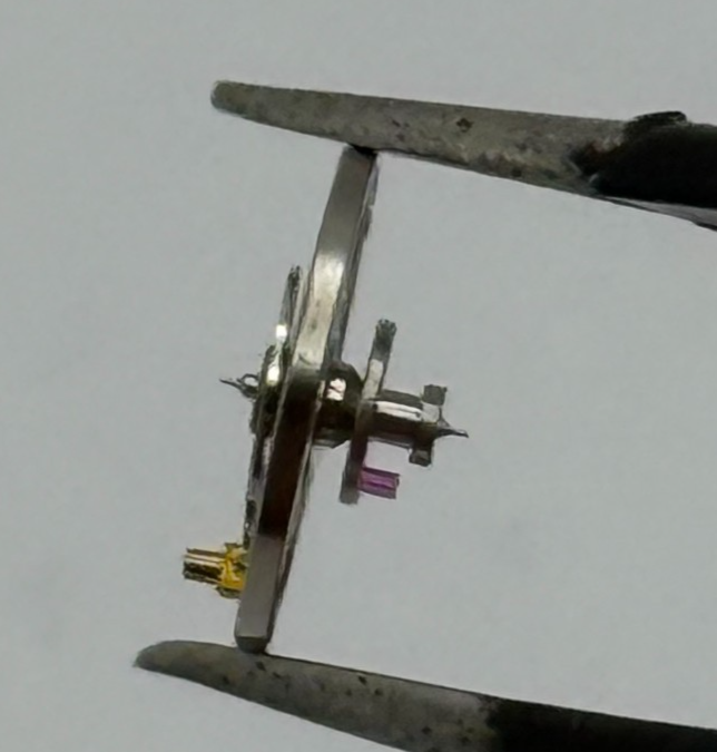 BFG 34 Balance Wheel Complete And Spring 59 Watch Movement Parts NOS