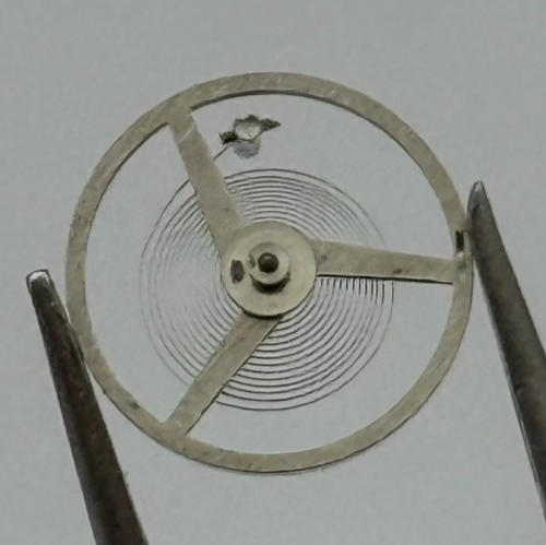 FHF 90 Balance Wheel Complete And Spring 1748 M Ord + Inca Watch Movement Parts