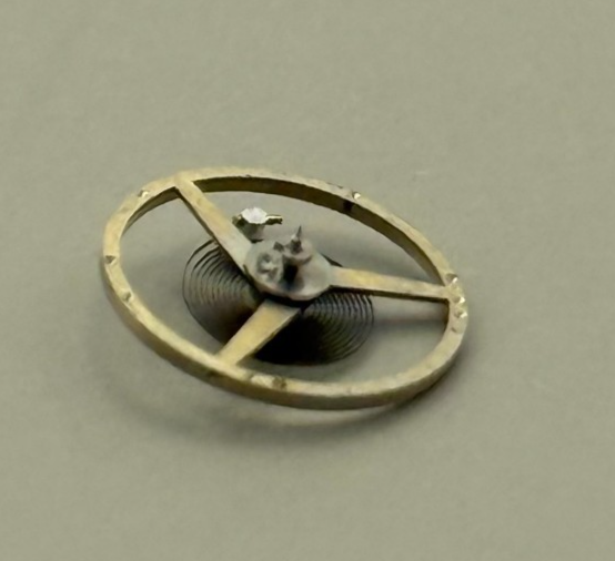 AS 1393 1456 Balance Wheel Complete And Spring 868 M Watch Movement Parts NOS