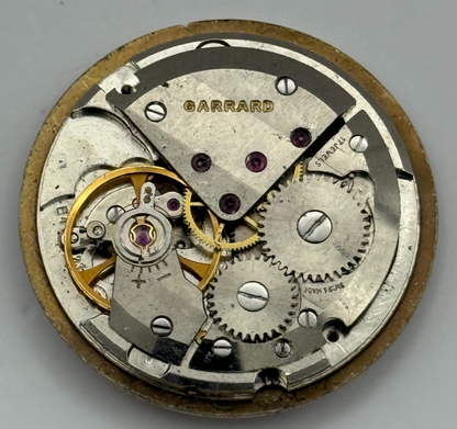 ETA 2391 Watch Movement Garrard Manual Wind Vintage Swiss Parts Repair 25.9mm