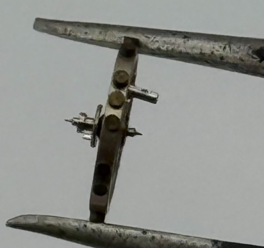 AS 976 1012 Balance Wheel Complete And Spring  29 M Watch Movement Parts NOS