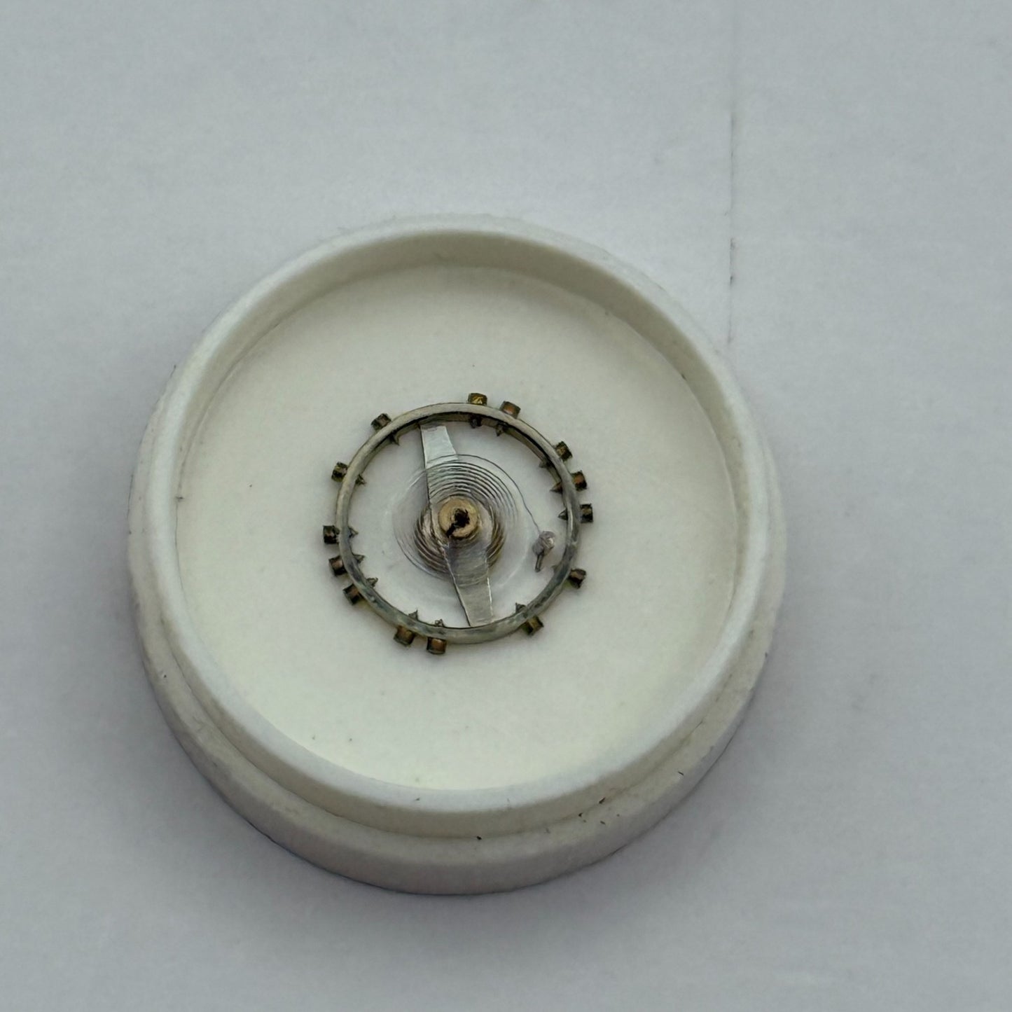 ETA 761 1201 Balance Wheel Complete And Spring 145 M Watch Movement Parts NOS