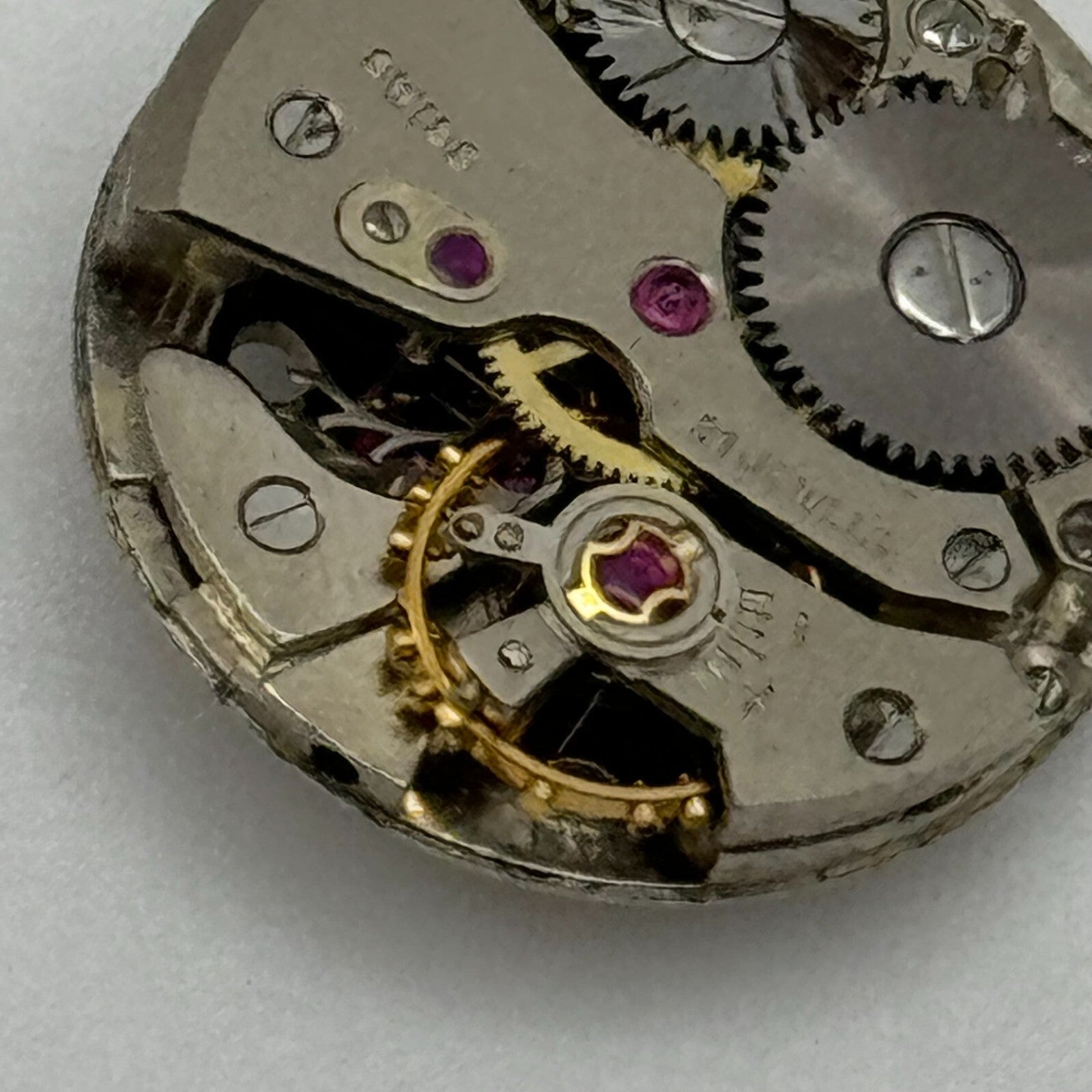 17.4mm Rotary AS 1537 Good Balance Manual Wind 21 Jewels Watch Movement PARTS