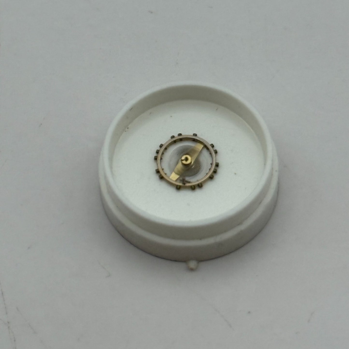 FHF 57 Balance Wheel Complete And Spring 1053 M Watch Movement Parts NOS
