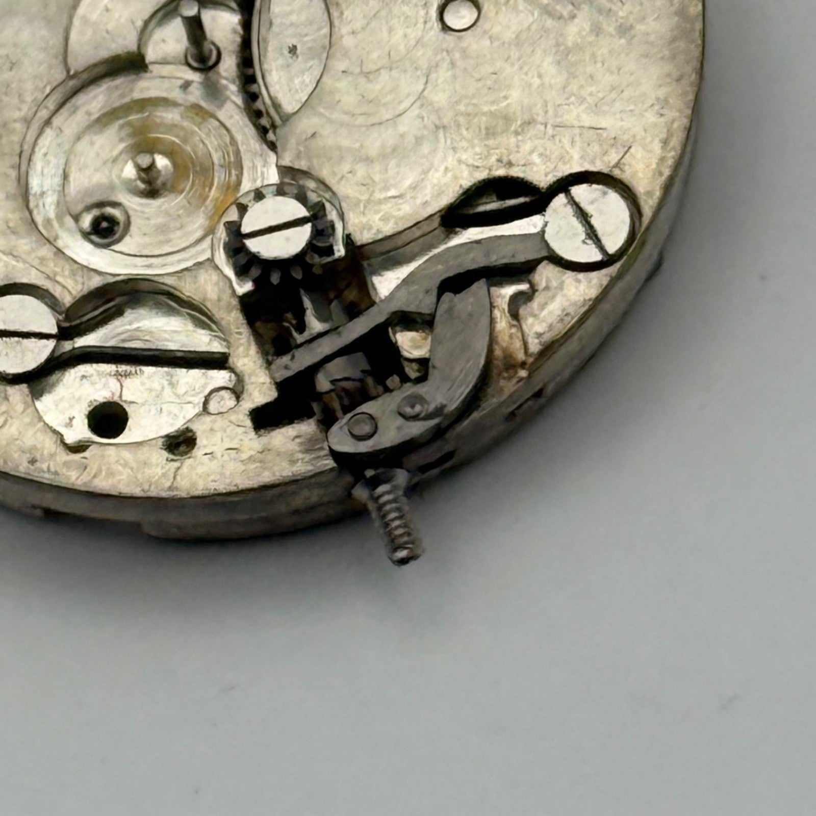 Rolex Genex Veriflat 15 Rubies Watch Movement Vintage Incomplete Parts 23.6mm