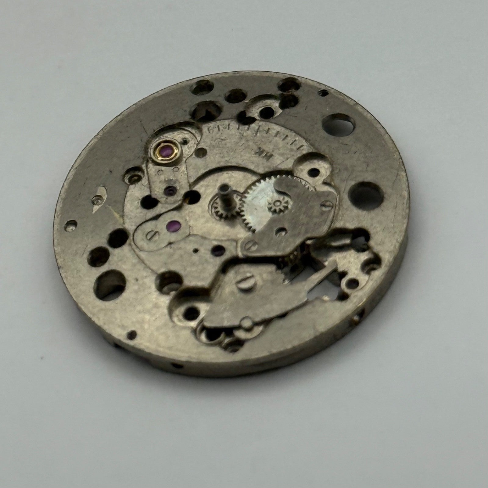 ETA 1080 Watch Movement Manual Wind Vintage Swiss Incomplete Parts Repair 23.6mm
