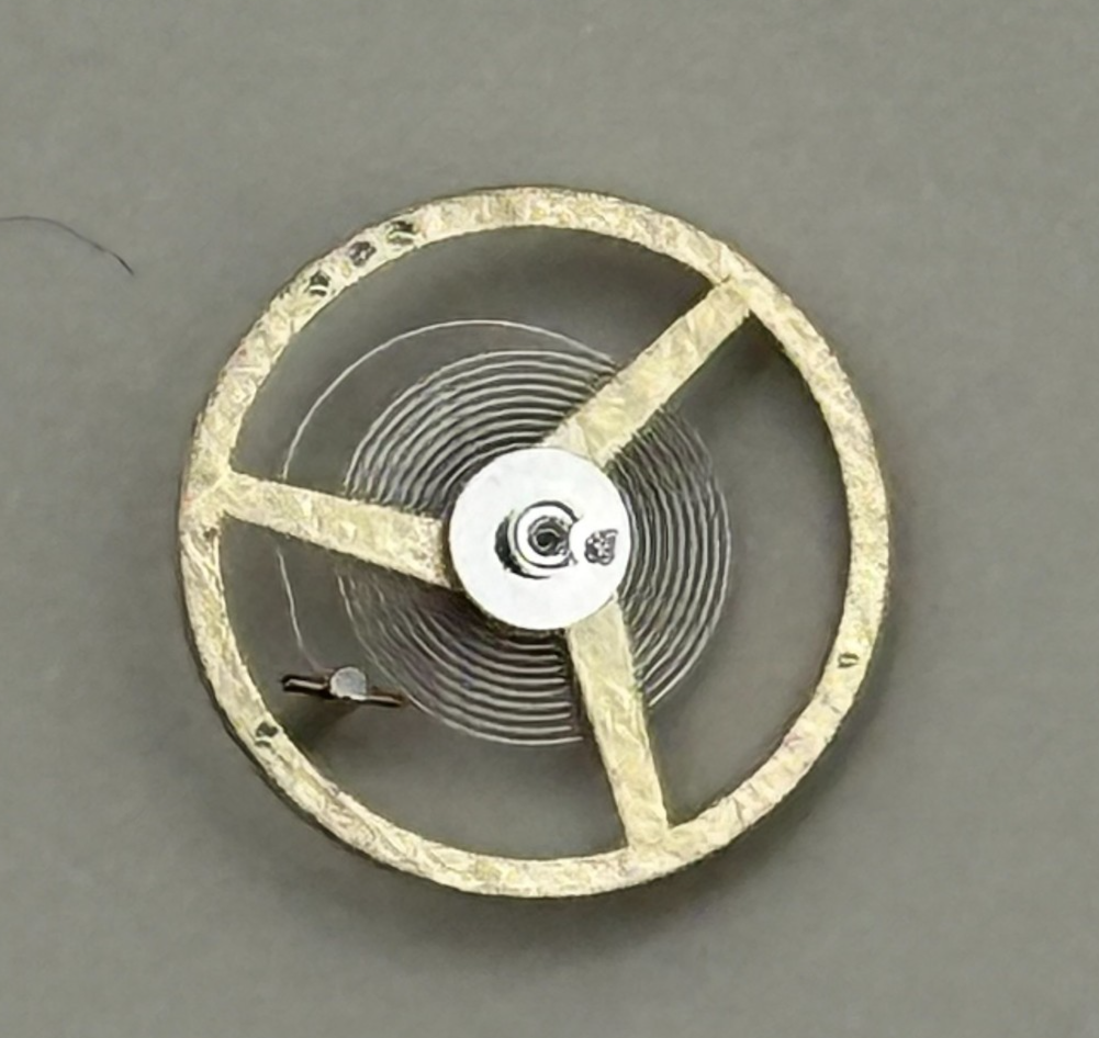 AS 1977-2 Balance Wheel Complete And Spring Inca 1831 M Watch Movement Parts NOS