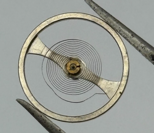 Oris 461 Balance Wheel Complete And Spring  10½’’’ 381 Watch Movement Parts 