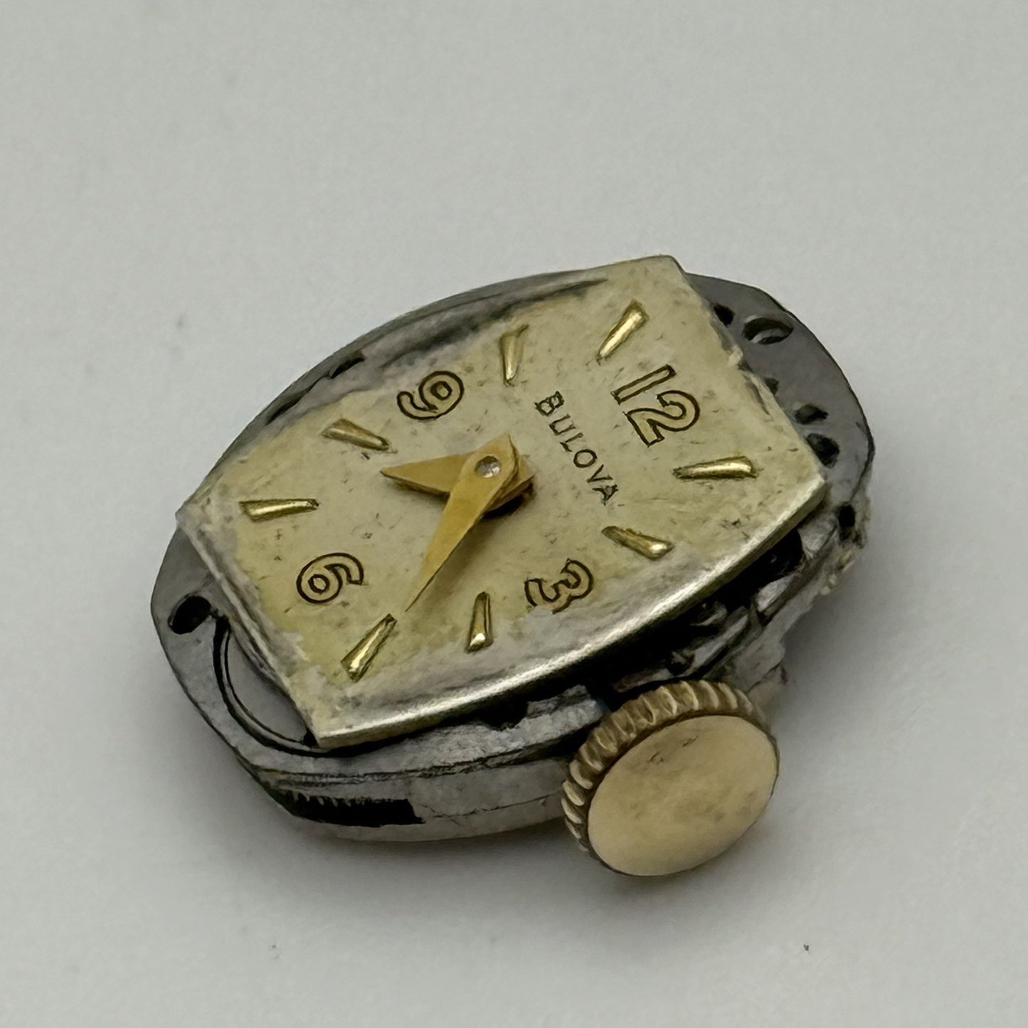 13mm Running Vintage Ladies Bulova 5AD Manual Wind Swiss Watch Movement PARTS
