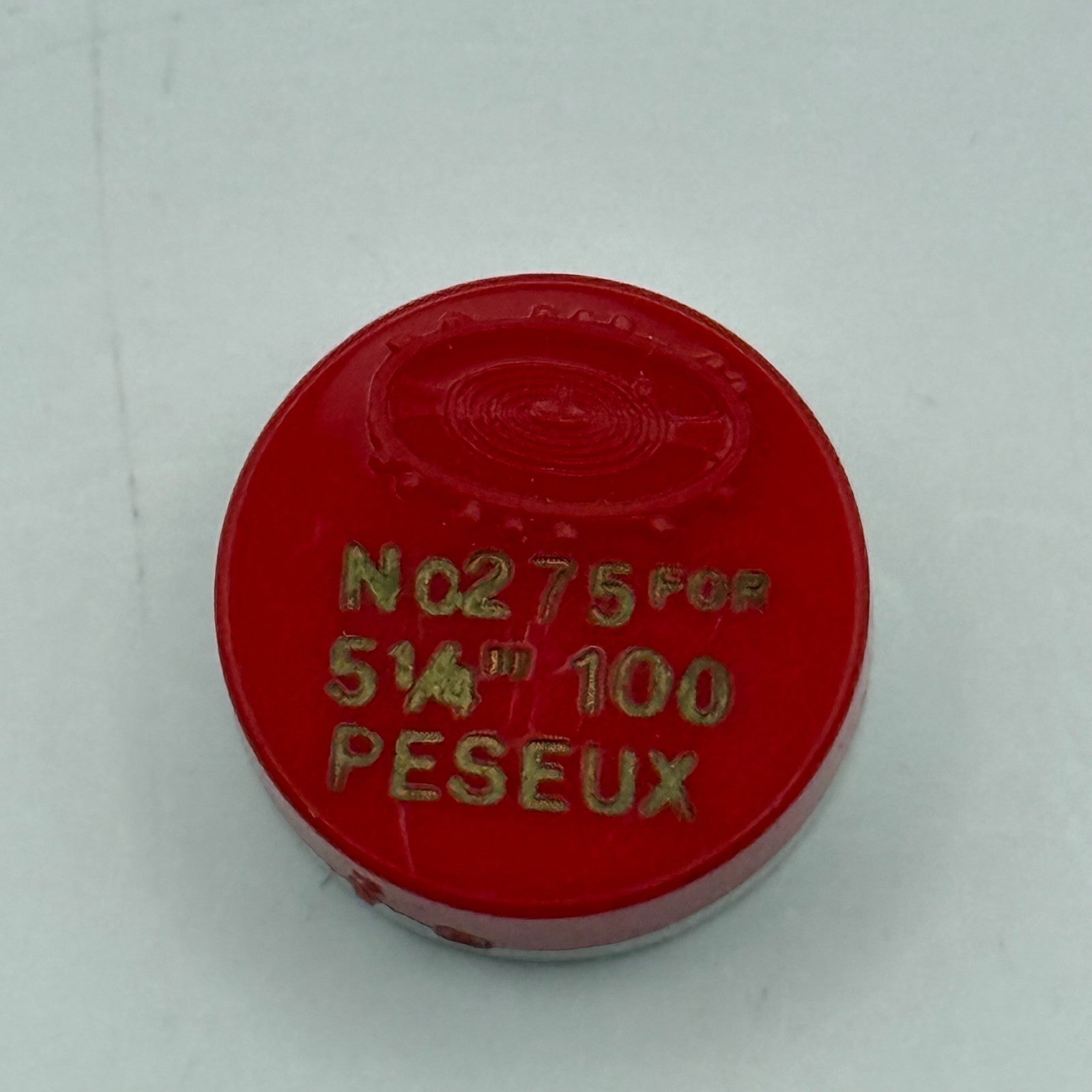 Peseux 100 Balance Wheel Complete And Spring 5 1/4''' 275 Watch Movement Parts 