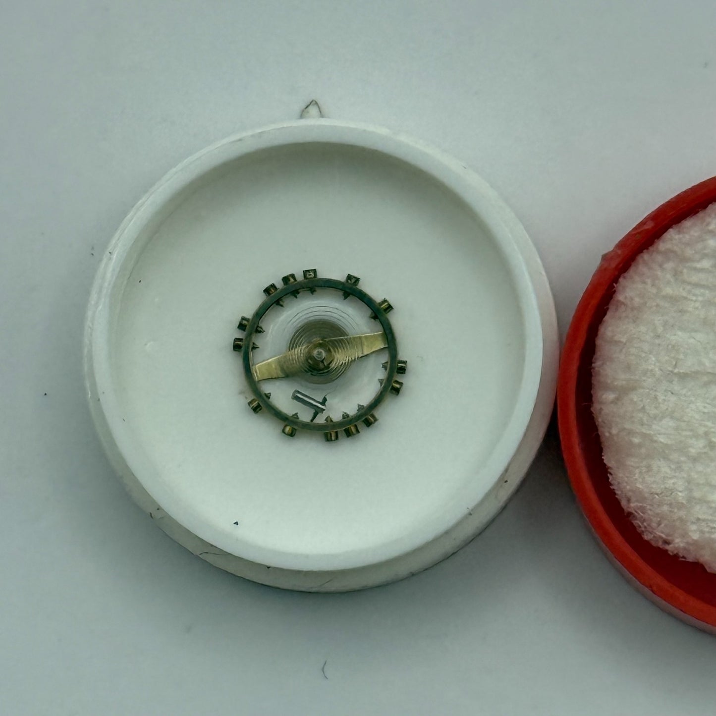 AS 1677 Balance Wheel Complete And Spring Inca 1224 M Watch Movement Parts NOS