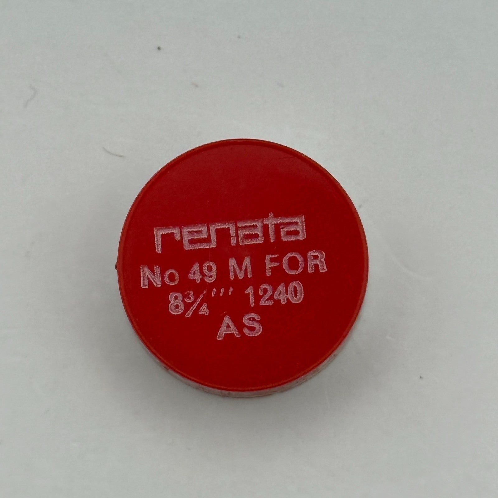 AS 1240 Balance Wheel Complete And Spring 8 3/4''' 49 M Watch Movement Parts NOS