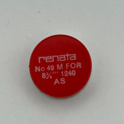 AS 1240 Balance Wheel Complete And Spring 8 3/4''' 49 M Watch Movement Parts NOS