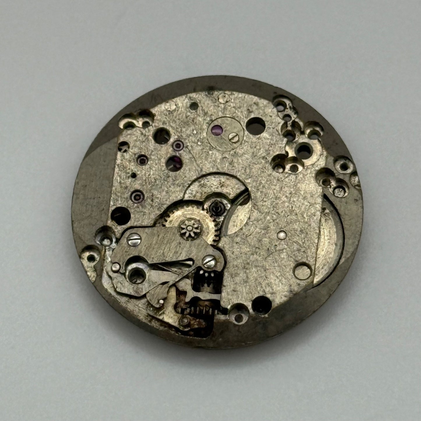 Bulova 10BC Watch Movement Manual Wind Vintage Swiss For Parts Or Repair 23.6mm