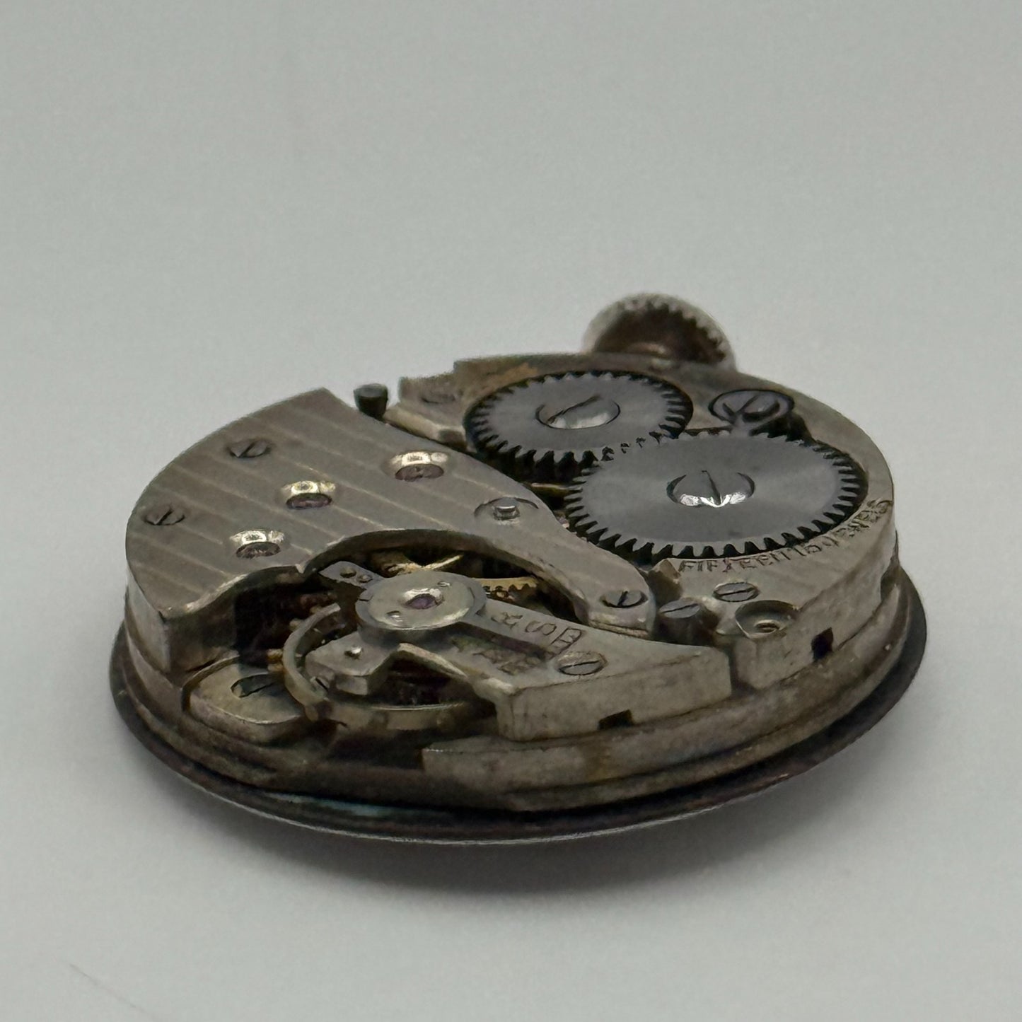 Quality Enamel Dial Watch Movement Manual Wind Vintage Swiss Parts Repair 23.1mm