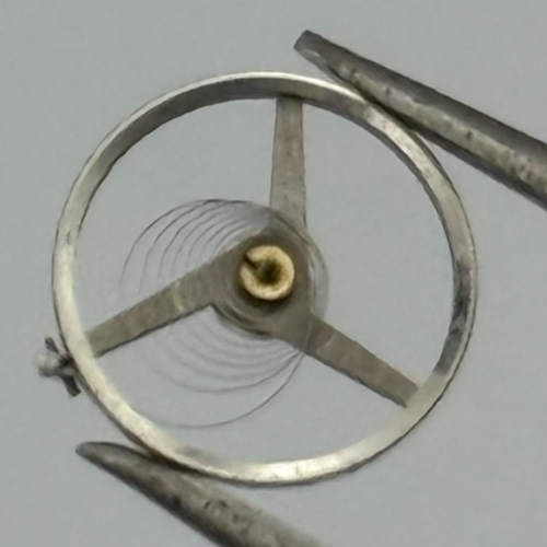 FEF 6660 Balance Wheel Complete And Spring  1711 M Watch Movement Parts