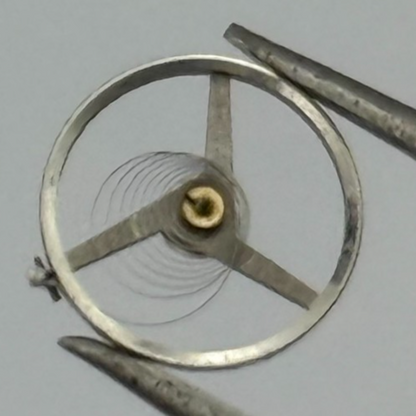 FEF 6660 Balance Wheel Complete And Spring  1711 M Watch Movement Parts