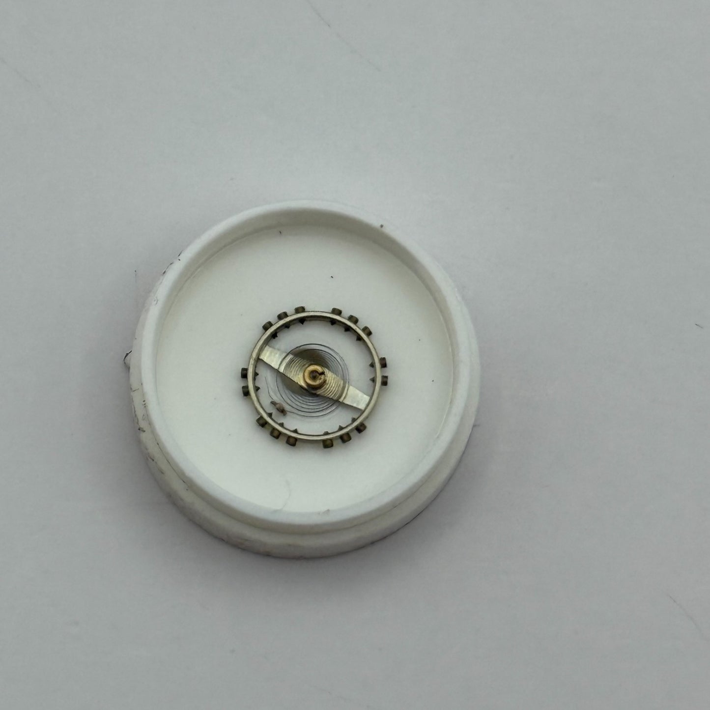 AS 1051 Balance Wheel Complete And Spring 5¼''' 34 M Watch Movement Parts NOS